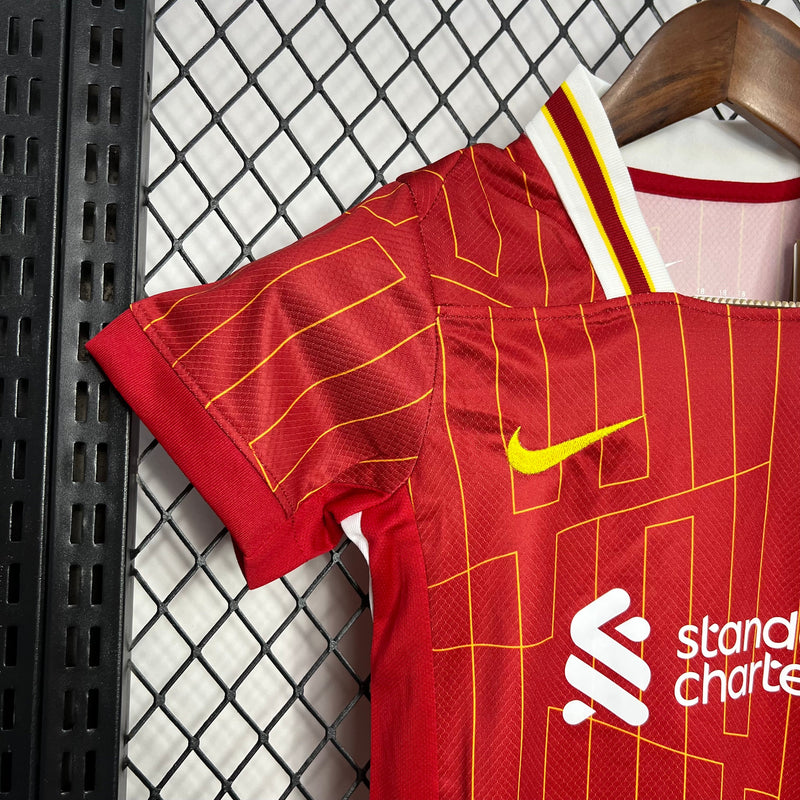 Liverpool Kit Criança 2024-25