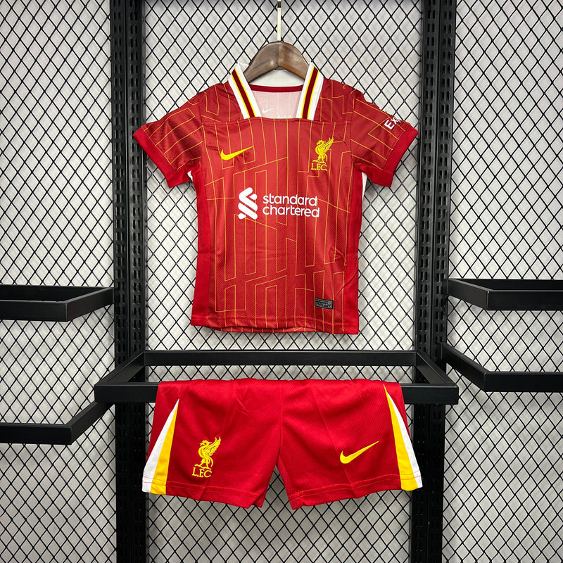 Liverpool Kit Criança 2024-25