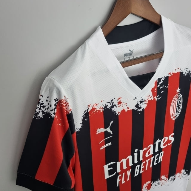 Camisola AC Milan IV 22/23 x Nemen - Branco