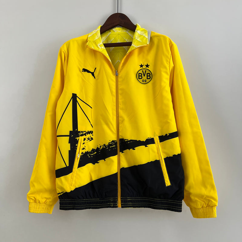 Borussia Dortmund 23/24 Reversible Trench Coat