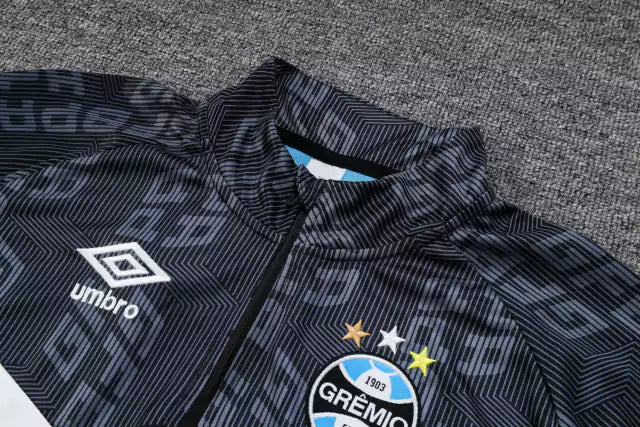 Fato de Treino Grêmio 2023/24 - Azul, Branco e Preto