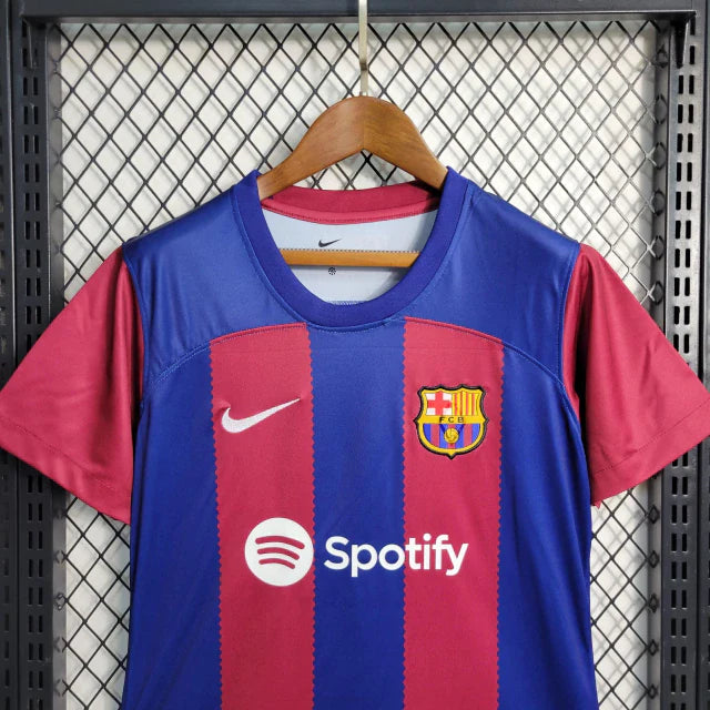 Camisola Feminina Barcelona Home 2023/24