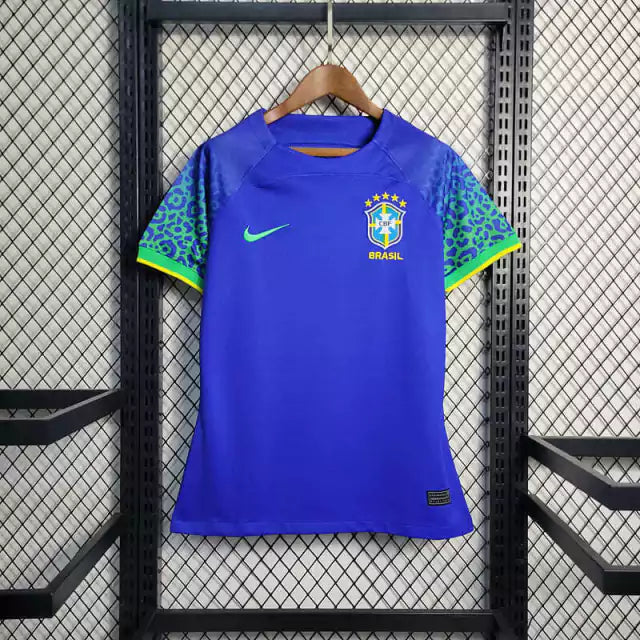 Camisola Brasil Away 2022 FEMININA