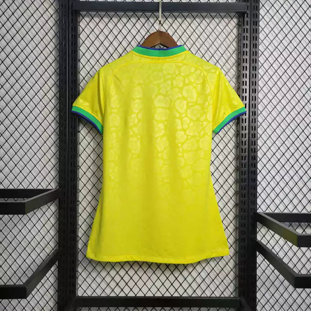 Camisola Brasil Home 2022 FEMININA