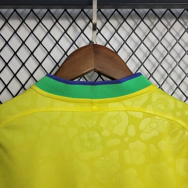 Camisola Brasil Home 2022 FEMININA