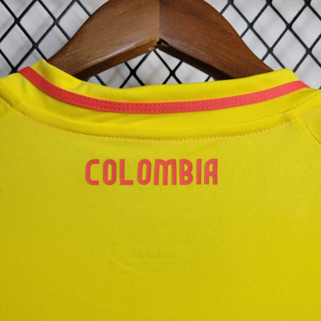 Camisola Colômbia Home 2024 FEMININA