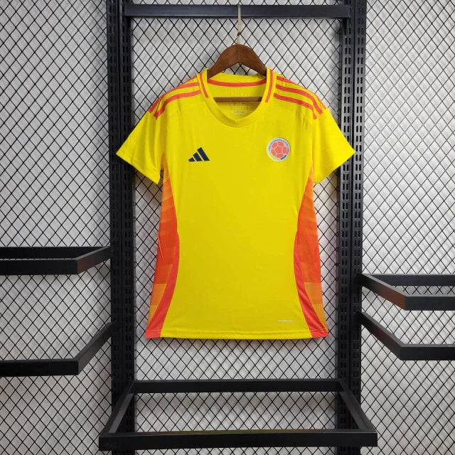 Camisola Colômbia Home 2024 FEMININA