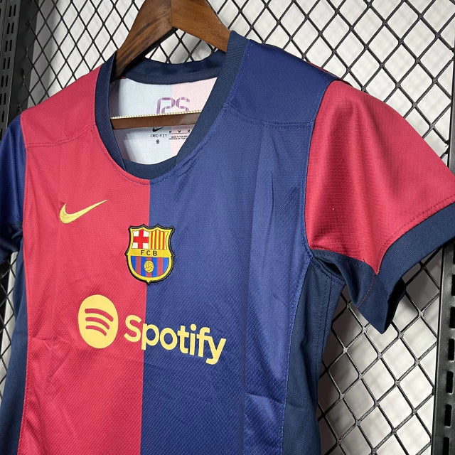 Camisola Feminina Barcelona Home 2024/25