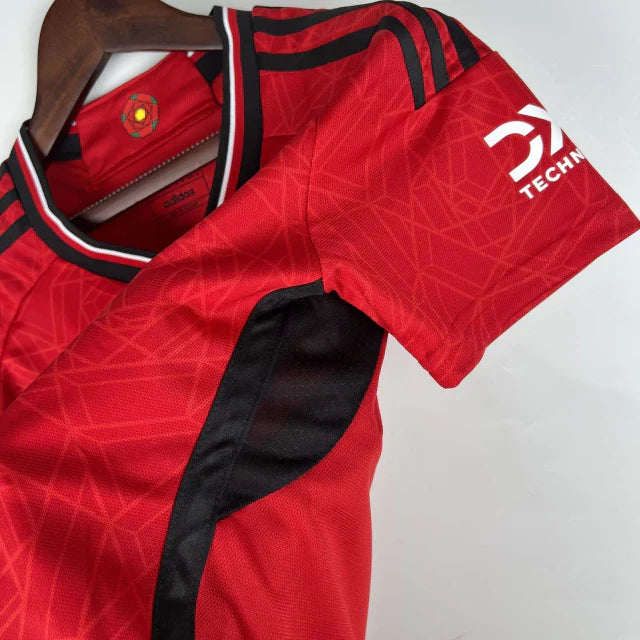 Camisola Feminina Manchester United Home 2023/24