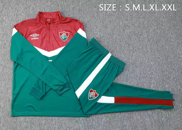 Fato de Treino Fluminense 2023/24 - Verde, Branco e Vermelho