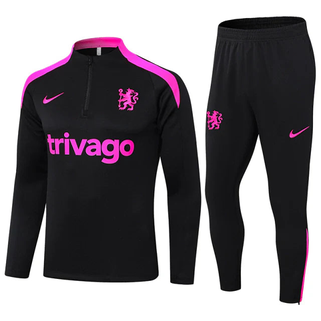 Fato de Treino Chelsea 2024/25 - Preto e Roxo