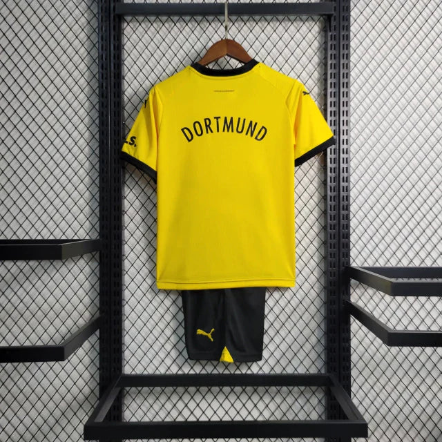 Conjunto Infantil Borussia Dortmund Home 2023/24