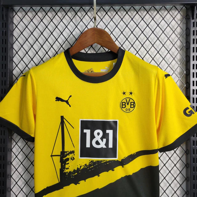 Conjunto Infantil Borussia Dortmund Home 2023/24