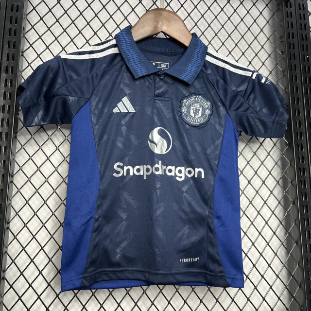 Conjunto Infantil Manchester United Away 2024/25