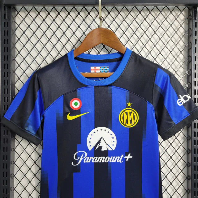 Conjunto Infantil Inter de Milão Home 2023/24