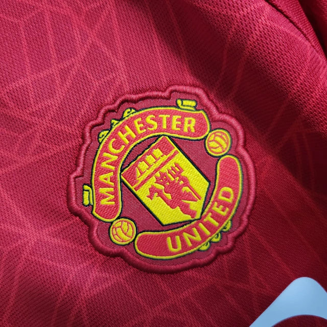 Conjunto Infantil Manchester United Home 2023/24