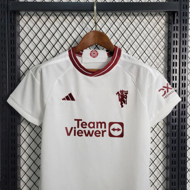 Conjunto Infantil Manchester United Third 2023/24