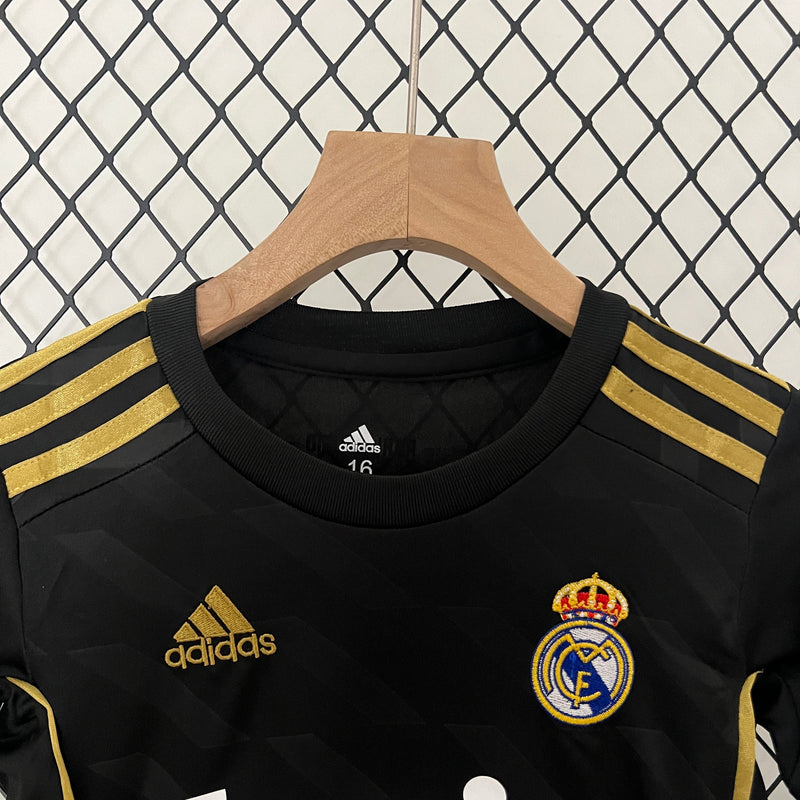 Real Madrid Kit Criança Retro 2011-12