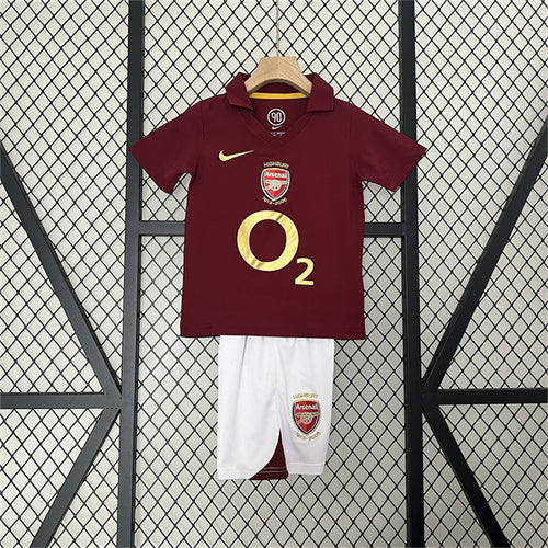 Arsenal Kit Criança Retro 2005-06