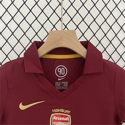 Arsenal Kit Criança Retro 2005-06