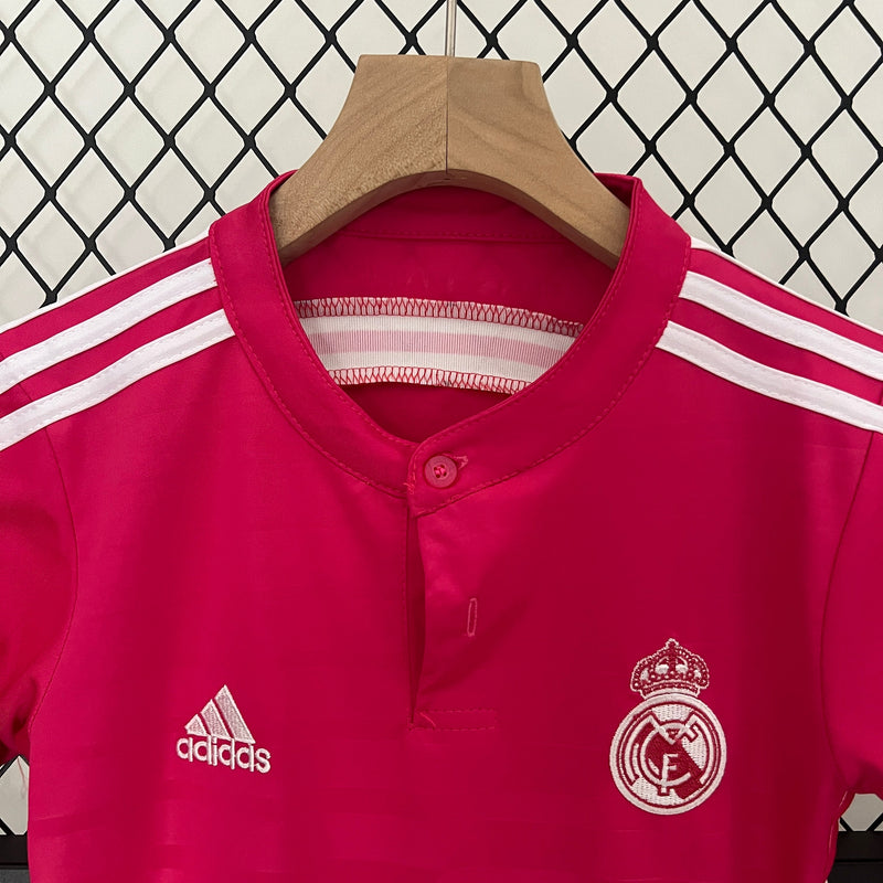 Real Madrid Kit Criança Retro 2014-15