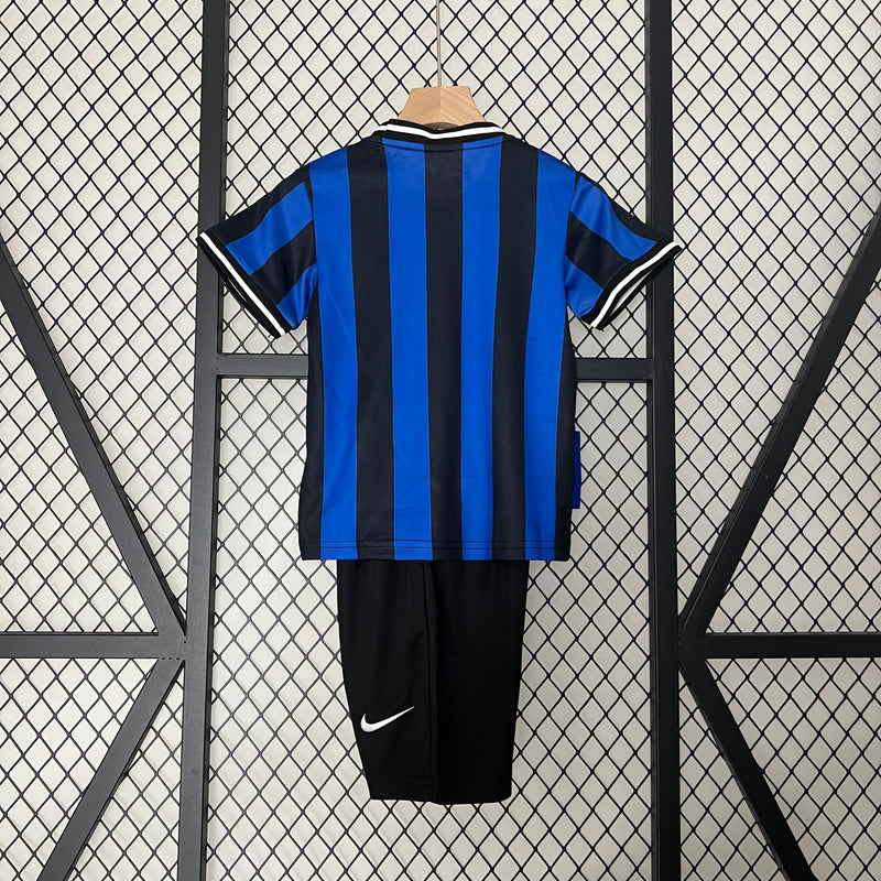 Inter Milão Kit Criança Retro 2009-10