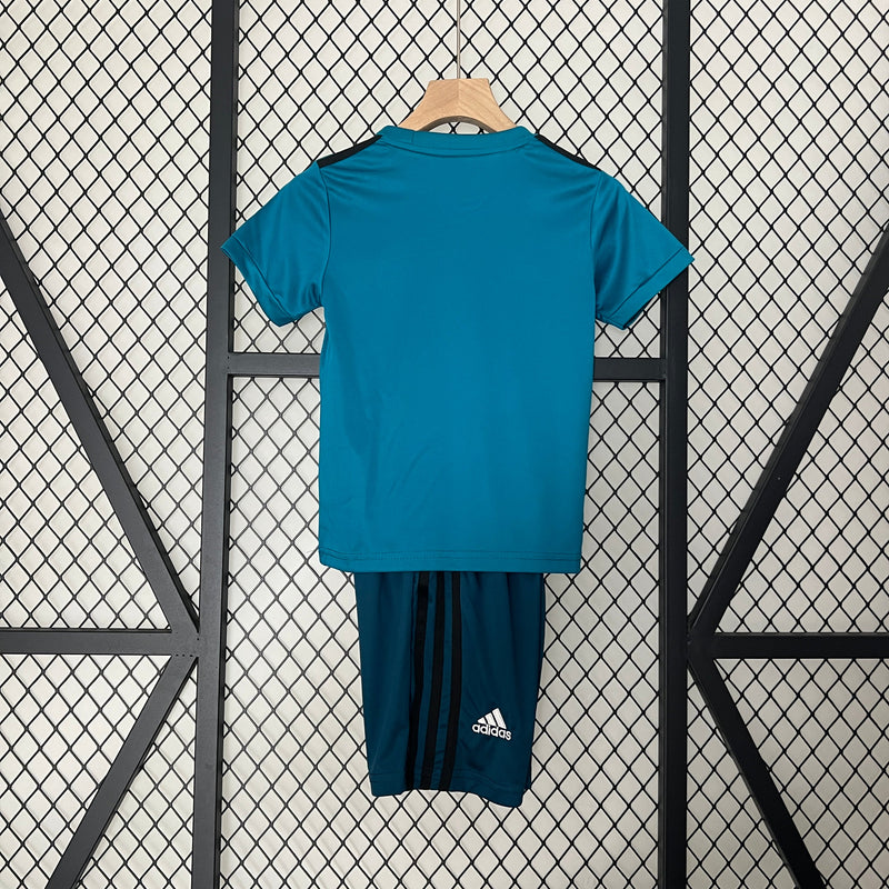 Real Madrid Kit Criança Retro 2017-18