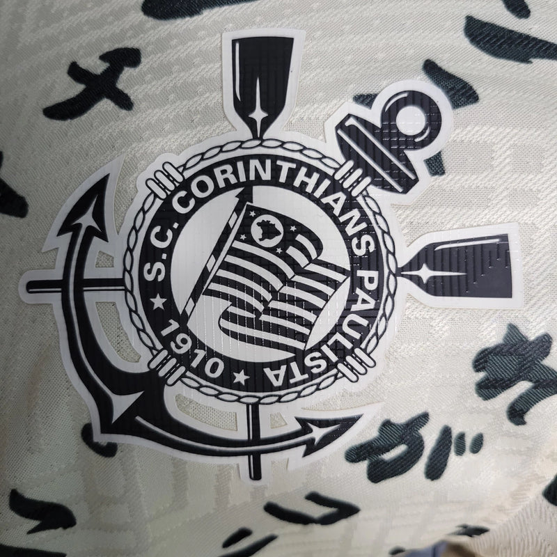 Camisola Corinthians III Jogador 22/23 - Creme