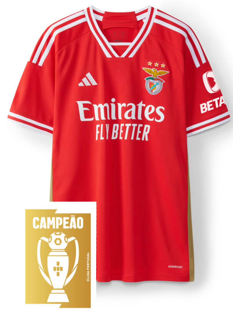 Camisola Benfica I 23/24 [Com Patch] - Vermelho