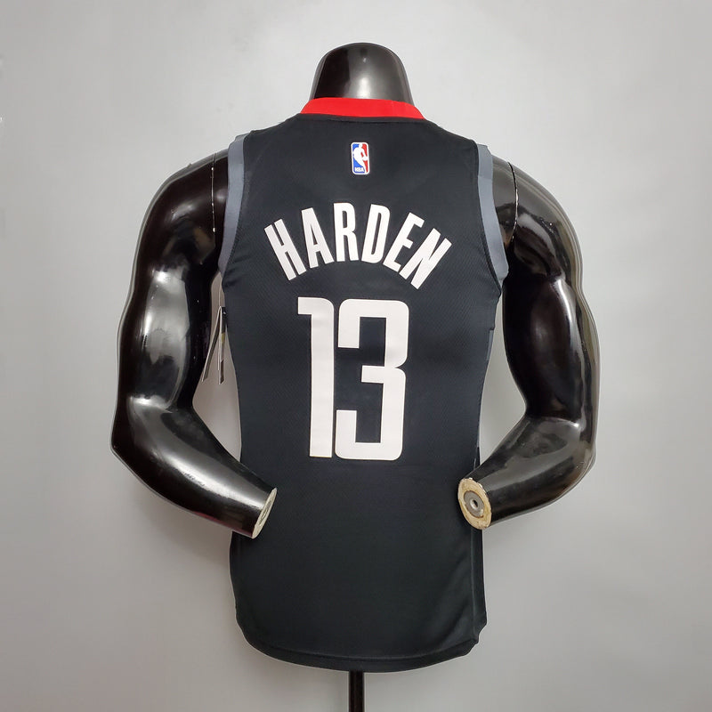 Regata Houston Rockets City Edition Masculina - Preto