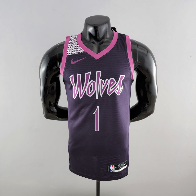 Regata Minnesota Timberwolves Masculina - Roxo