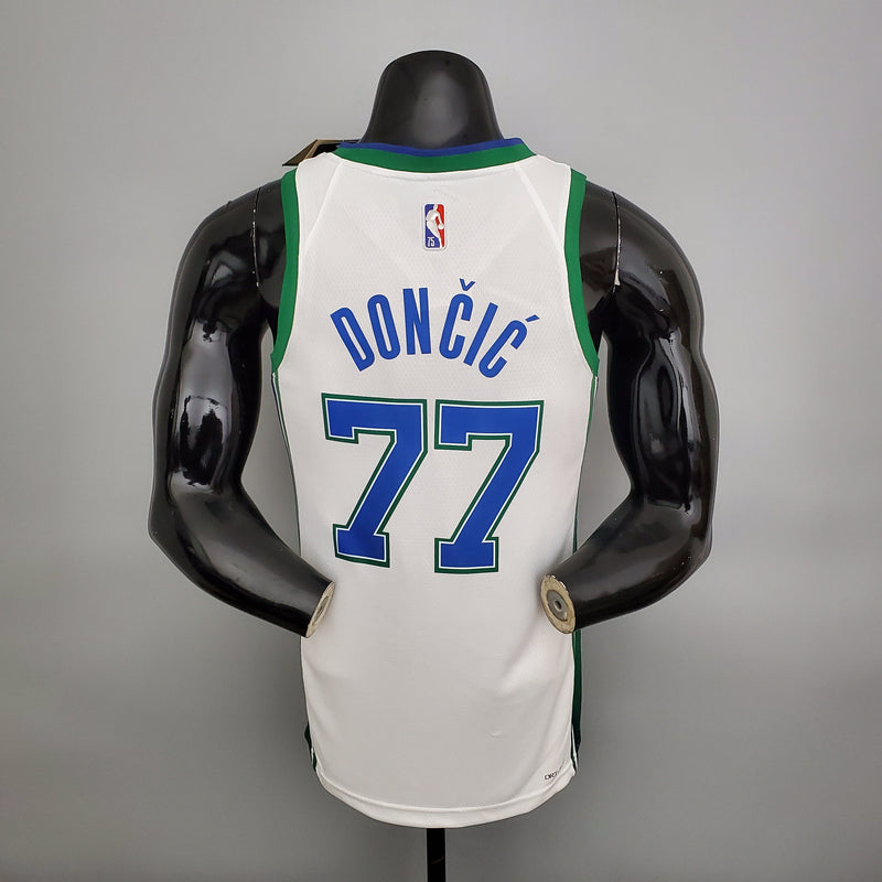 Regata Dallas Mavericks Masculina - Branca