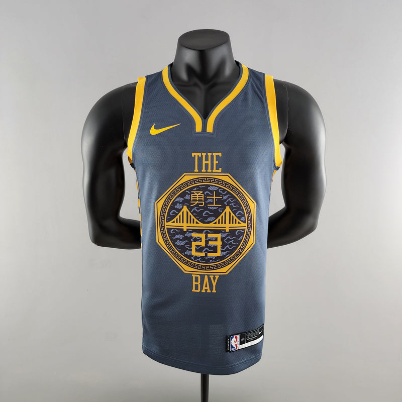 Regata Golden State Warriors Masculina - Cinza