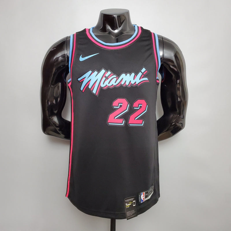 Regata Miami Heat Recognition Masculina - Preto