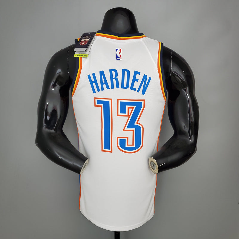 Regata NBA Oklahoma City Thunder Masculina - Branco