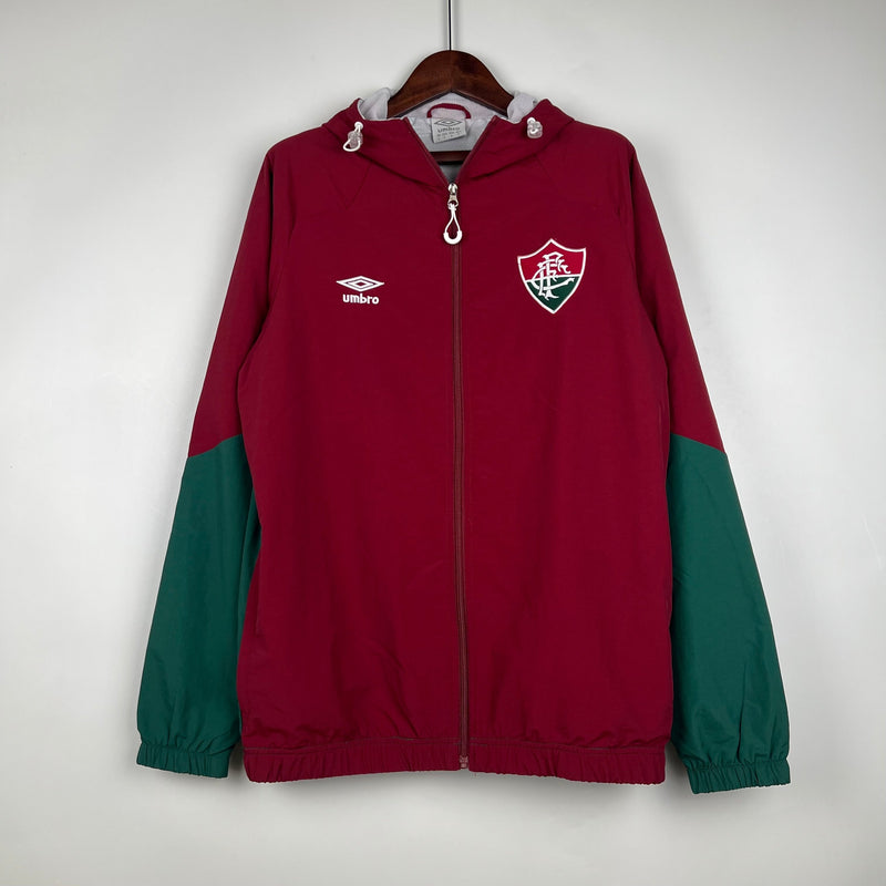 Corta Vento Fluminense 23/24 - vermelho e verde