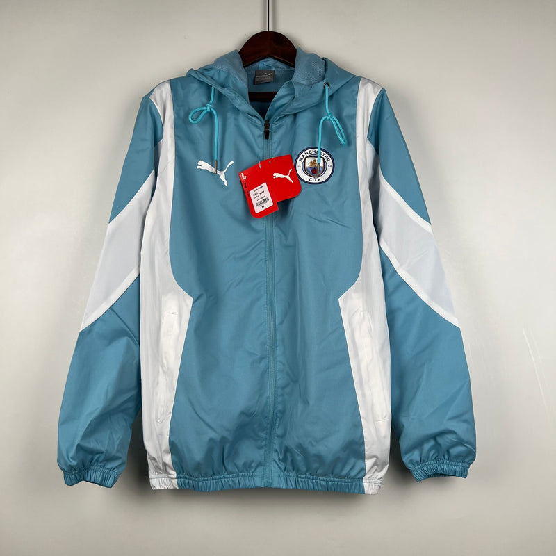 Corta Vento Manchester city- Azul