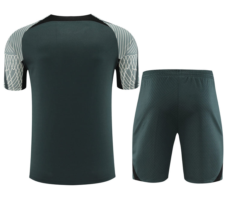 Camisola e Short Barcelona 23/24 - Verde