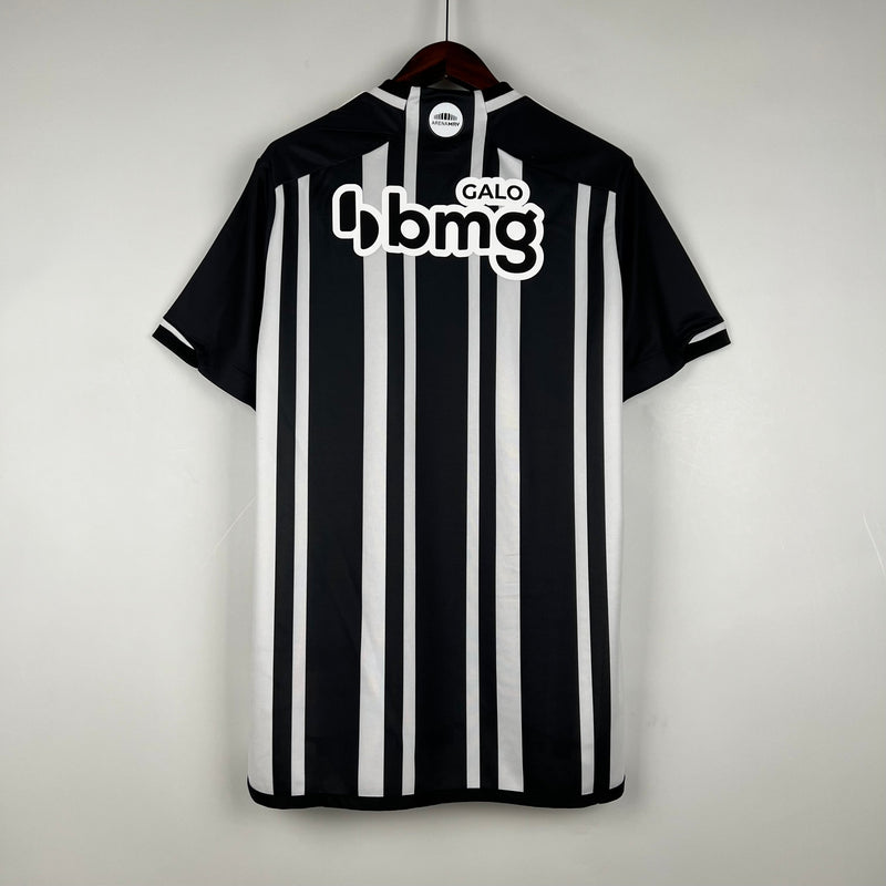 Camisola Atlético Mineiro I 23/24 - Preto e Branca