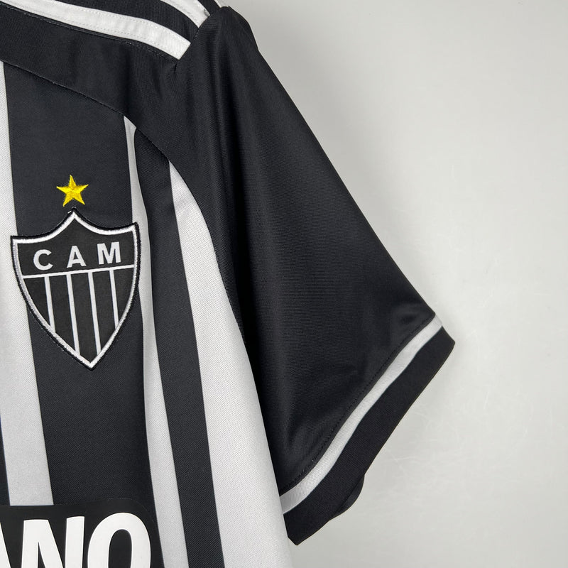 Camisola Atlético Mineiro I 23/24 - Preto e Branca