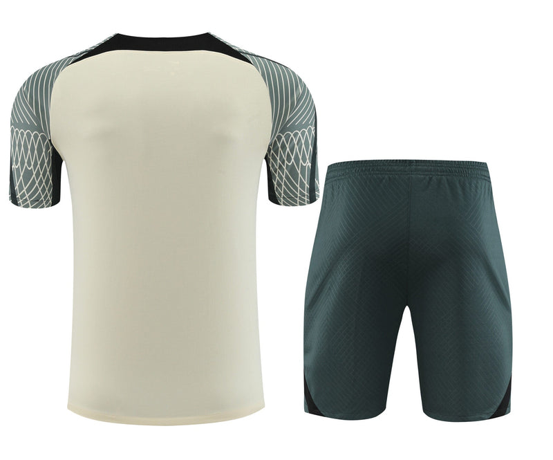 Camisola e Short Barcelona 23/24 - Verde