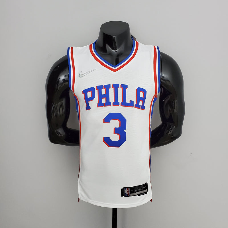 Regata Philadelphia 76ers Masculina - Branco