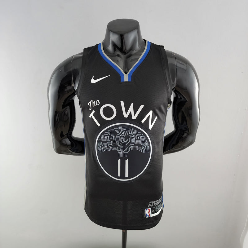 Regata Golden State Warriors City Masculina - Preto