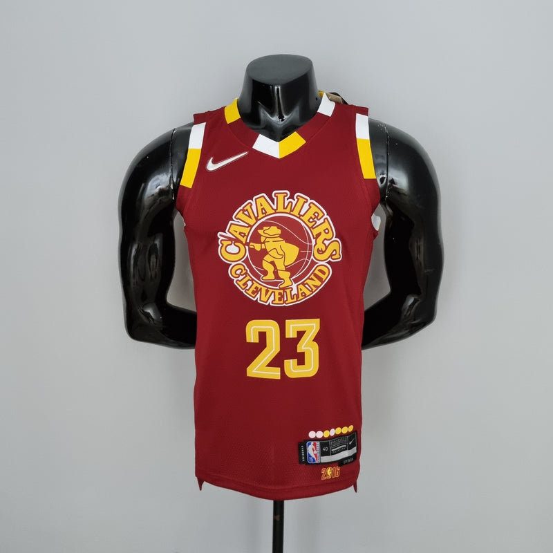 Regata NBA Striped Cleveland Cavaliers Urban Edition Masculina - Vermelho