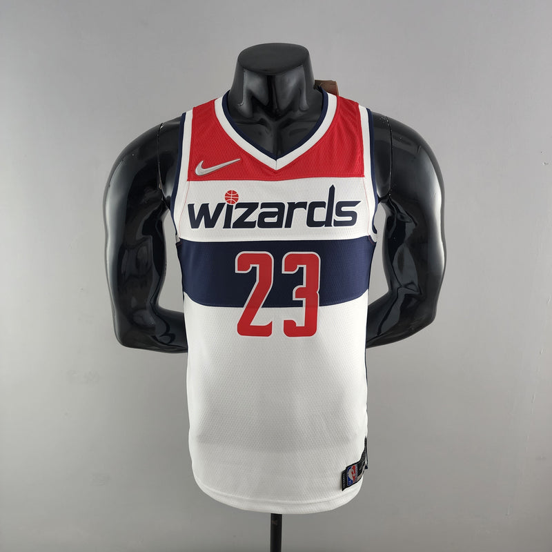 Regata Washington Wizards Masculina - Branco, Vermelho e Azul