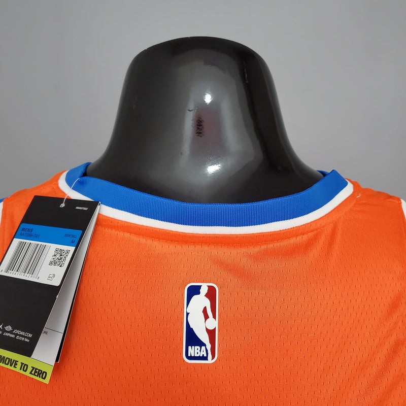 Regata NBA Oklahoma City Thunder Masculina - Laranja