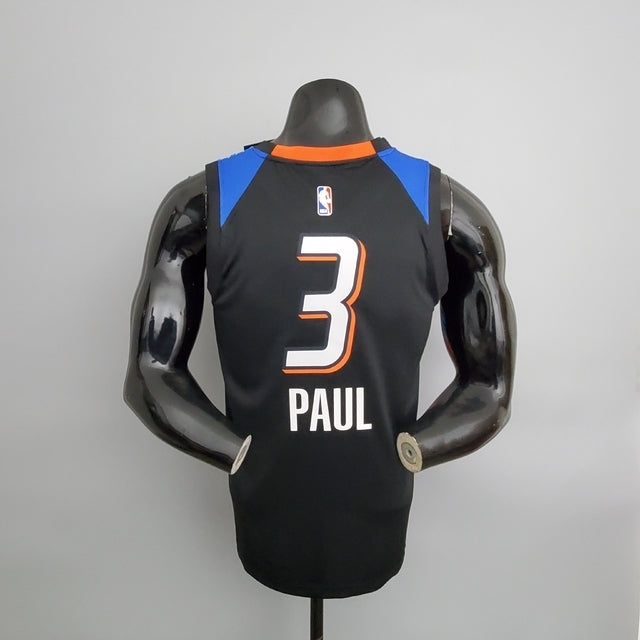 Regata NBA Oklahoma City Thunder Masculina - Preta