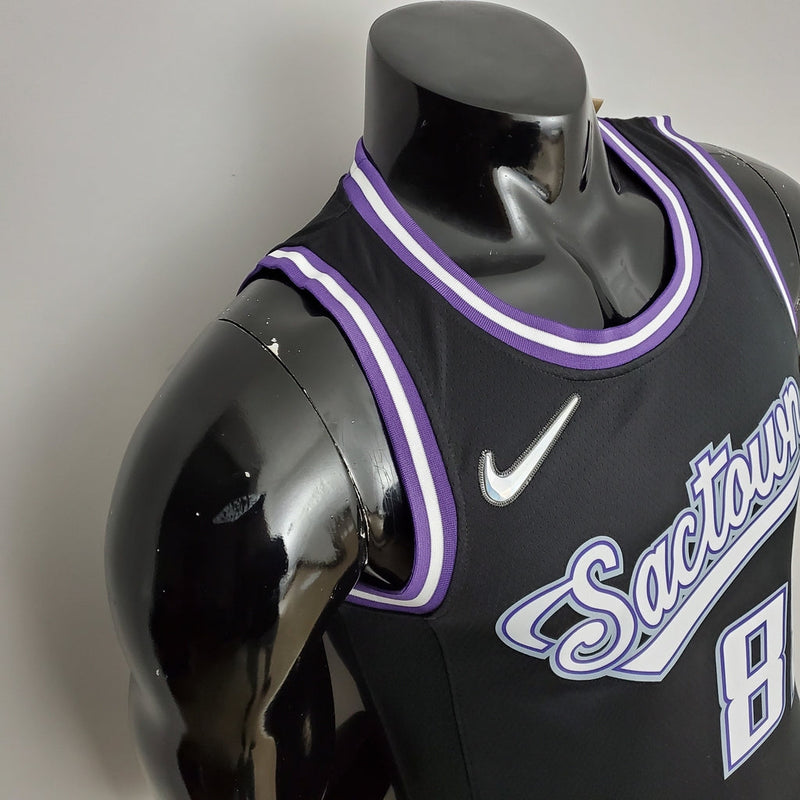 Regata NBA Sacramento Kings Masculina - Preta